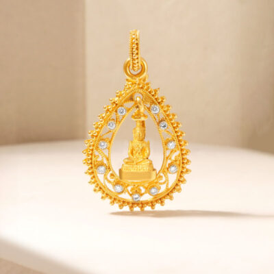 จี้พระแก้วมรกต เนื้อทองคำ (พิมพ์จิ๋ว) ปี 2538
