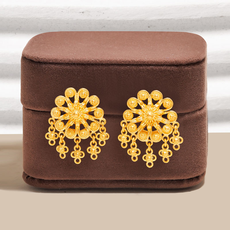 'พิกุลชบา' ต่างหูทองคำ 99.99% - Image 2