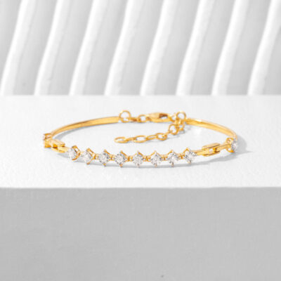 'AMMY' สร้อยข้อมือประดับเพชร