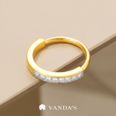 แหวนเพชรแท้ ดีไซน์ Lock