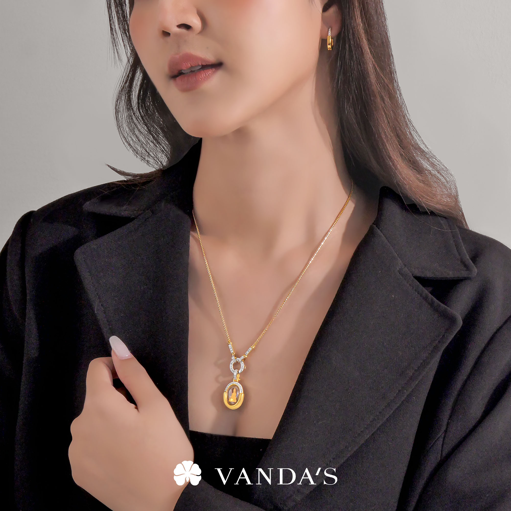 จี้หลวงพ่อโสธร อุดมโชคโภคทรัพย์ ปี 2550 รูปทรงไข่ ดีไซน์ LOCK - Image 10