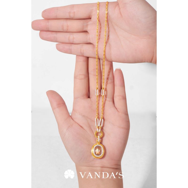 จี้พระพิฆเนศ ปางเสวยสุข เนื้อ 3 กษัตริย์ ดีไซน์ TIER - Image 10